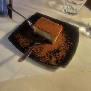 Tiramisu at La Tecia Vegana in Venice