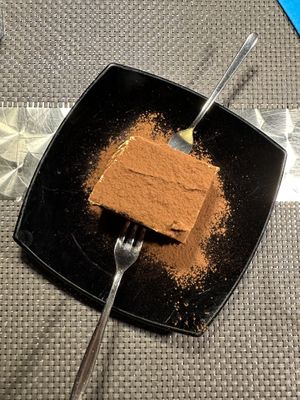 Vegan tiramisu!!   at La Tecia Vegana in Venice