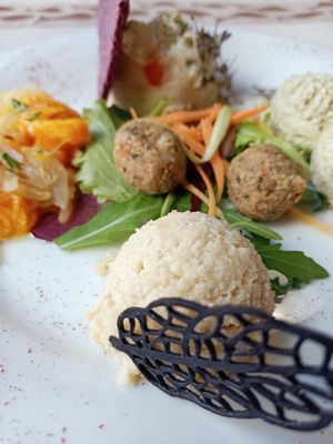 Waanzinnig lekker voorgerecht! at La Tecia Vegana in Venice