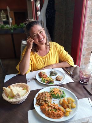 Hele blije ik! at La Tecia Vegana in Venice