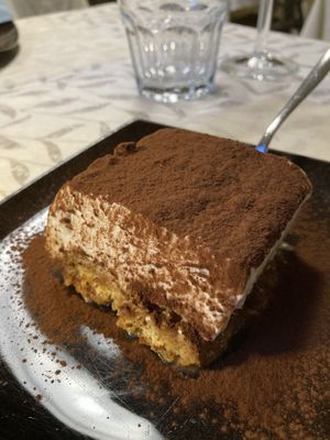 Vegan gf tiramisu  at La Tecia Vegana in Venice