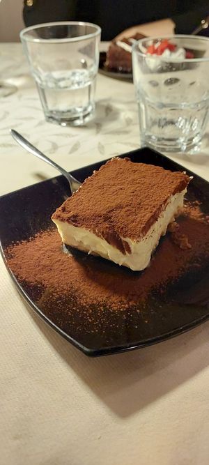 Tiramisu at La Tecia Vegana in Venice