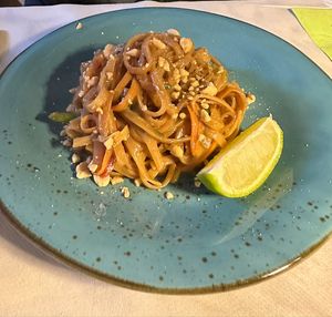   at La Tecia Vegana in Venice