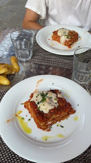   at La Tecia Vegana in Venice