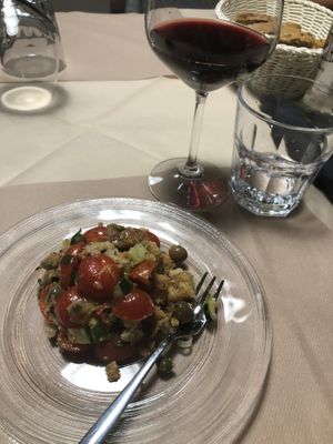   at La Tecia Vegana in Venice