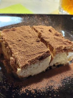 Tiramisu at La Tecia Vegana in Venice