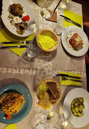 Hauptspeisen at La Tecia Vegana in Venice