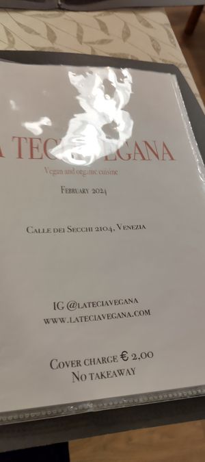  at La Tecia Vegana in Venice