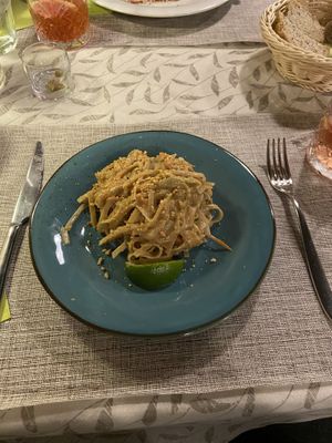   at La Tecia Vegana in Venice