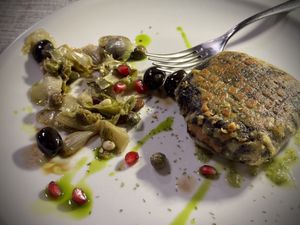   at La Tecia Vegana in Venice