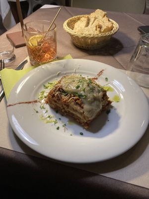   at La Tecia Vegana in Venice