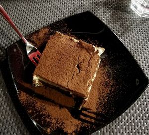 Tiramisu  at La Tecia Vegana in Venice