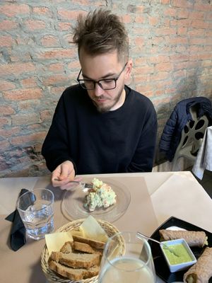   at La Tecia Vegana in Venice