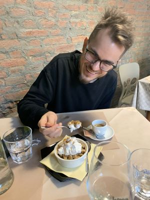   at La Tecia Vegana in Venice