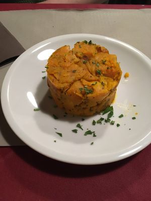 Pumpkin  at La Tecia Vegana in Venice