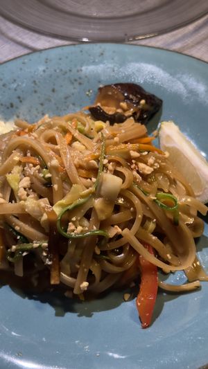   at La Tecia Vegana in Venice