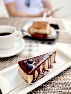   at La Tecia Vegana in Venice