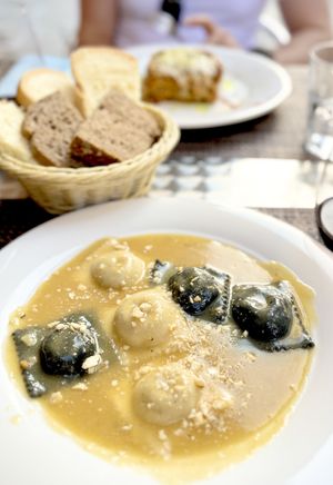   at La Tecia Vegana in Venice