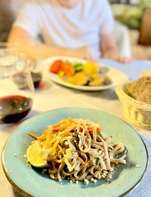   at La Tecia Vegana in Venice