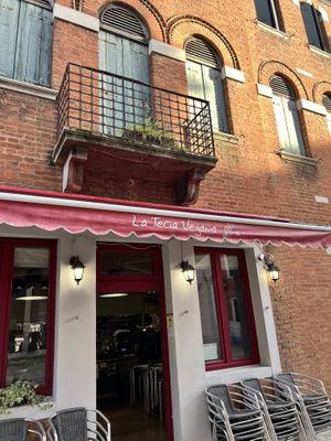   at La Tecia Vegana in Venice