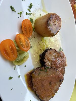   at La Tecia Vegana in Venice