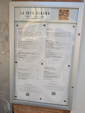  at La Tecia Vegana in Venice