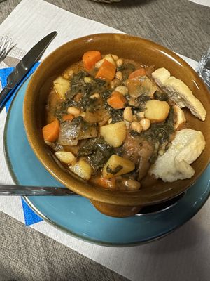   at La Tecia Vegana in Venice