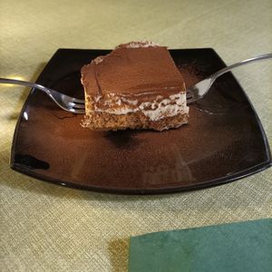 Tiramisù at La Tecia Vegana in Venice