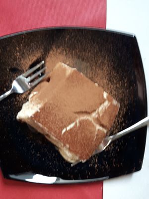 Tiramisu at La Tecia Vegana in Venice