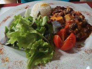 chili at La Tecia Vegana in Venice