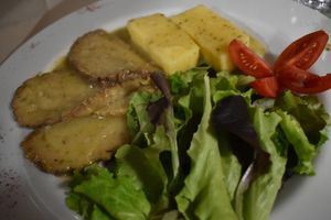 Roast seitan at La Tecia Vegana in Venice