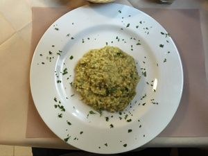 Risotto  at La Tecia Vegana in Venice