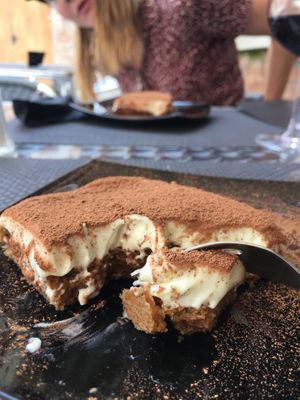 Tiramisu  at La Tecia Vegana in Venice
