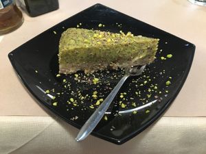 Pistachios  at La Tecia Vegana in Venice