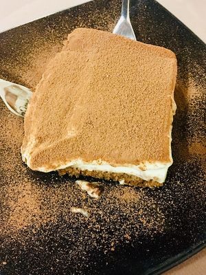 Tiramisu  at La Tecia Vegana in Venice