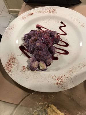 Gnocchi  at La Tecia Vegana in Venice