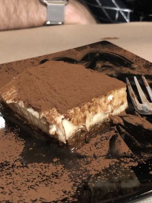 Tiramisu at La Tecia Vegana in Venice