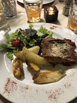 Parmigiana at La Tecia Vegana in Venice