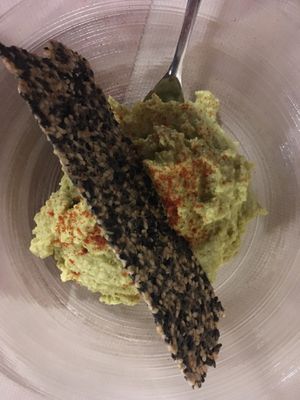 Hummus at La Tecia Vegana in Venice