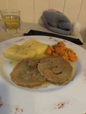 Seitan Roast at La Tecia Vegana in Venice