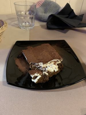 Tiramisu at La Tecia Vegana in Venice