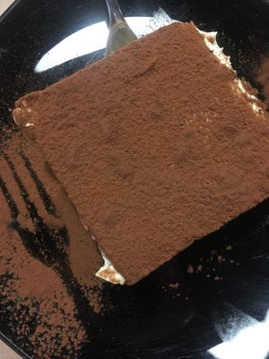 Tiramisù  at La Tecia Vegana in Venice