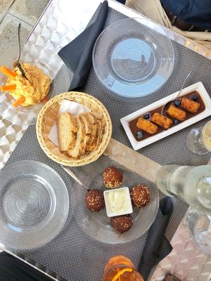 Starters!  at La Tecia Vegana in Venice