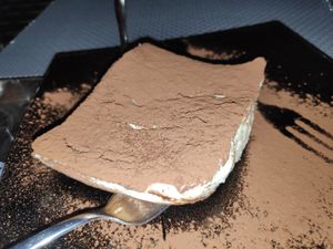 Tiramisu at La Tecia Vegana in Venice