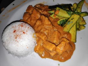 Mafe at La Tecia Vegana in Venice