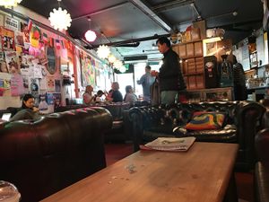 Inside at Fuckoffee in South East London