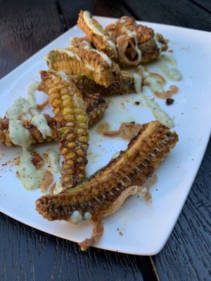 Corn Ribs at The Arbor in Vancouver