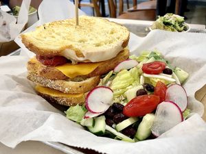 Vegan sandwich  at Kal'ish in Chicago