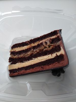 Whiskey gone nuts cake at Kal'ish in Chicago