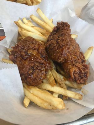 Chicken tenders were great!  at Kal'ish in Chicago